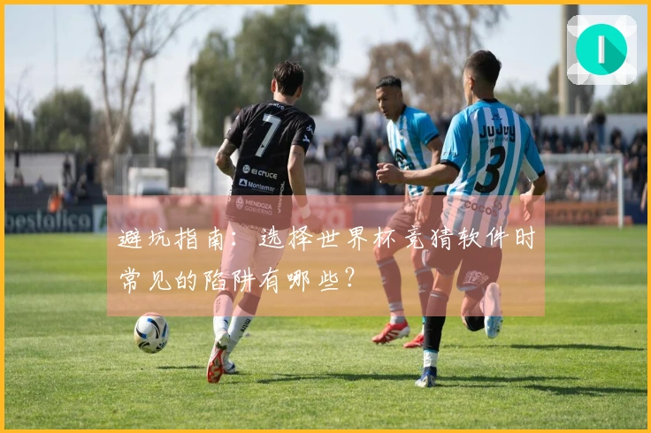 避坑指南：选择世界杯竞猜软件时常见的陷阱有哪些？