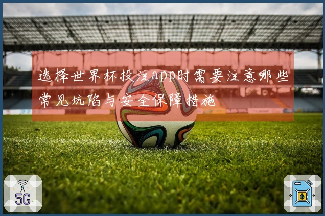 选择世界杯投注app时需要注意哪些常见坑陷与安全保障措施