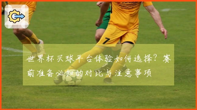世界杯买球平台体验如何选择？赛前准备必知的对比与注意事项